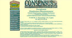 Desktop Screenshot of consensus.elk.com.pl